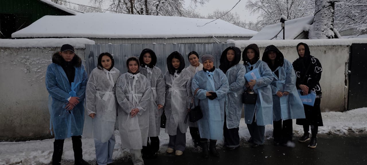 «Құқық» бағытының 3-курс студенттерінің Алматы қаласындағы Сот сараптамалары институтына таныстыру сапары