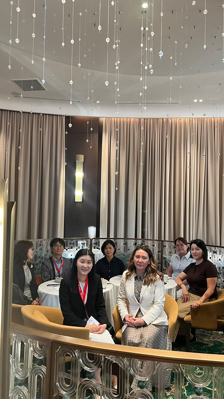 “Q” University мен Seoul Cyber University (Оңтүстік Корея) ректорларының ресми кездесуі
